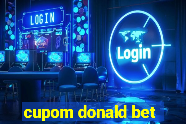 cupom donald bet